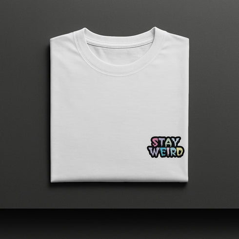 Stay Weird - Premium Heavy Unisex Oversized T-Shirt