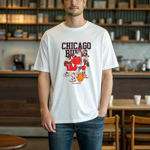 Chicago Champs - Mid-Weight Oversized T-Shirt