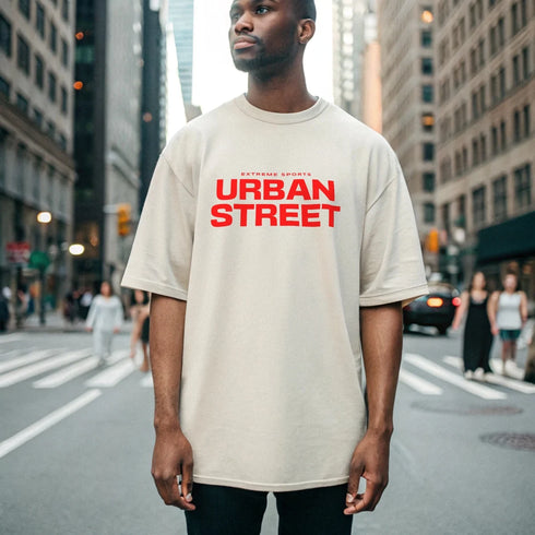Urban Street - Premium Heavy Unisex Oversized T-Shirt