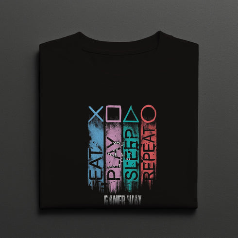 Eat Play Sleep Repeat - Unisex Classic Crew T-Shirt