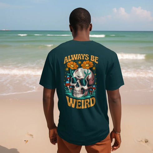 Stay Weird - Premium Heavy Unisex Oversized T-Shirt