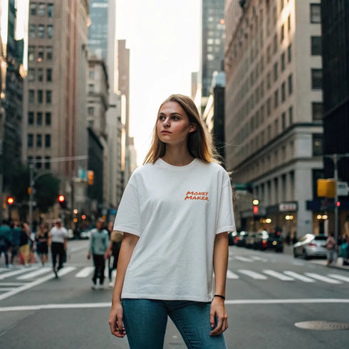 Money maker - Premium Heavy Unisex Oversized T-Shirt