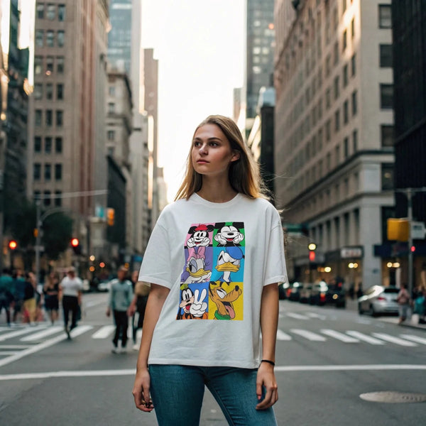 Cartoon - Premium Heavy Unisex Oversized T-Shirt