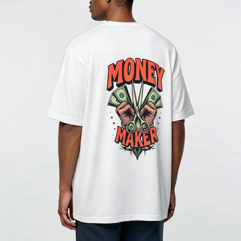 Money maker - Premium Heavy Unisex Oversized T-Shirt