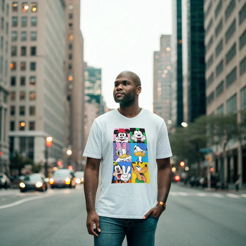 Cartoon - Premium Heavy Unisex Oversized T-Shirt
