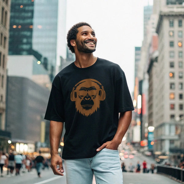 Monkey - Mid-Weight Oversized T-Shirt