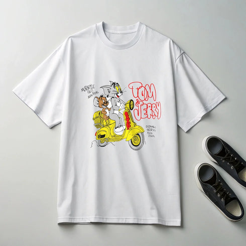 Tom & Jerry - Mid-Weight Oversized T-Shirt