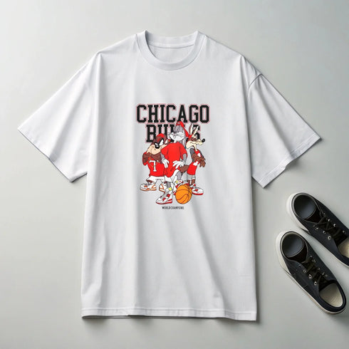 Chicago Champs - Mid-Weight Oversized T-Shirt