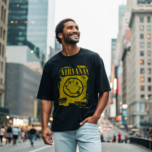 Nirvana - Mid-Weight Oversized T-Shirt