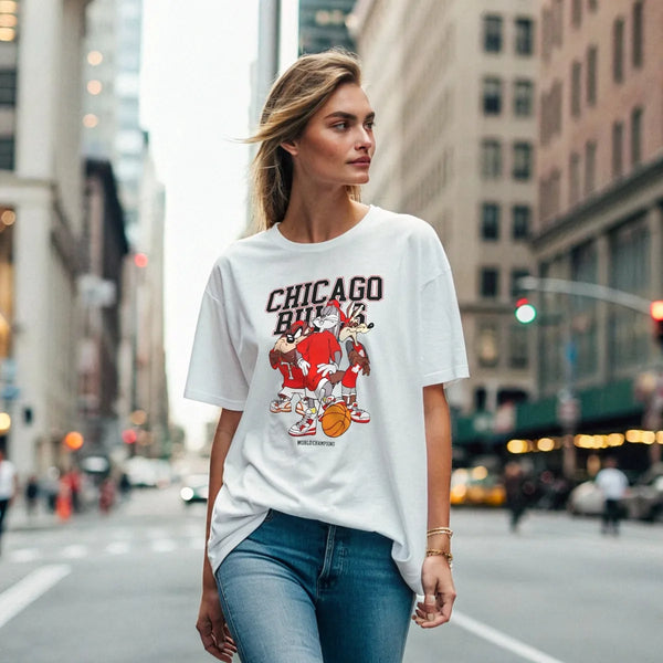 Chicago Champs - Mid-Weight Oversized T-Shirt