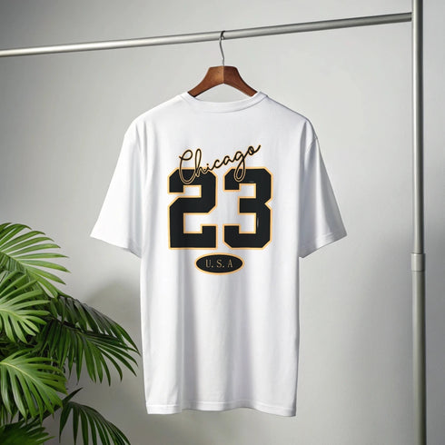 Chicago - Premium Heavy Unisex Oversized T-Shirt